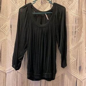Free People Black Top